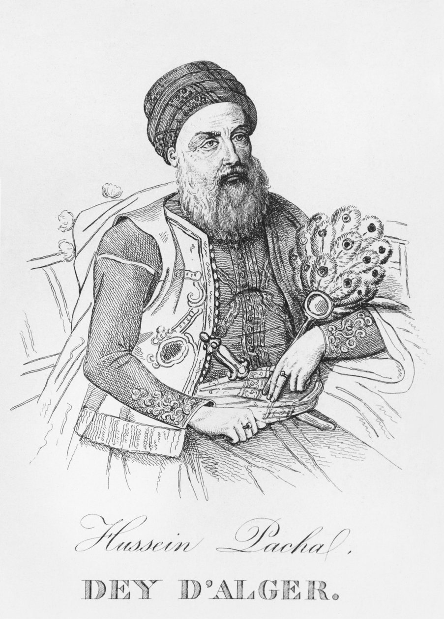 Hussein Pacha, Dey of Alger, ca. 1830-40 av French School