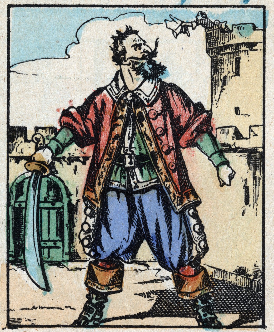 Illustrasjon for "" Bluebeard"" av French School