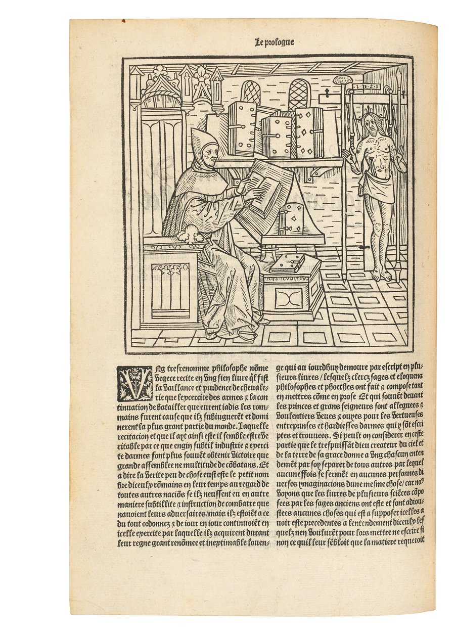 Illustrasjon fra Chronicle of Enguerrand de Monstrelet (ca. 1390/95-1453), Paris: François Regnault av French School