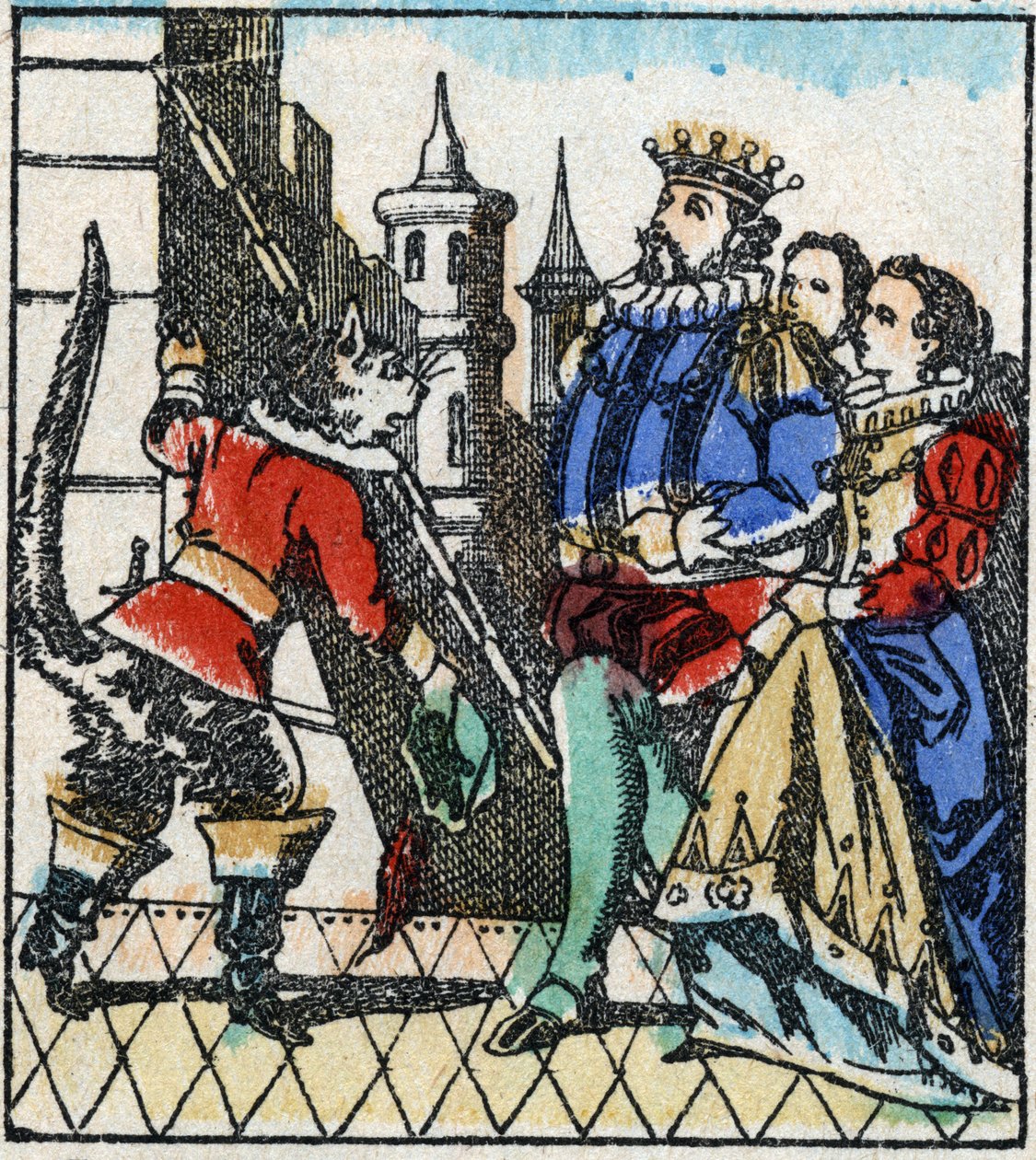 Illustration of Charles Perrault