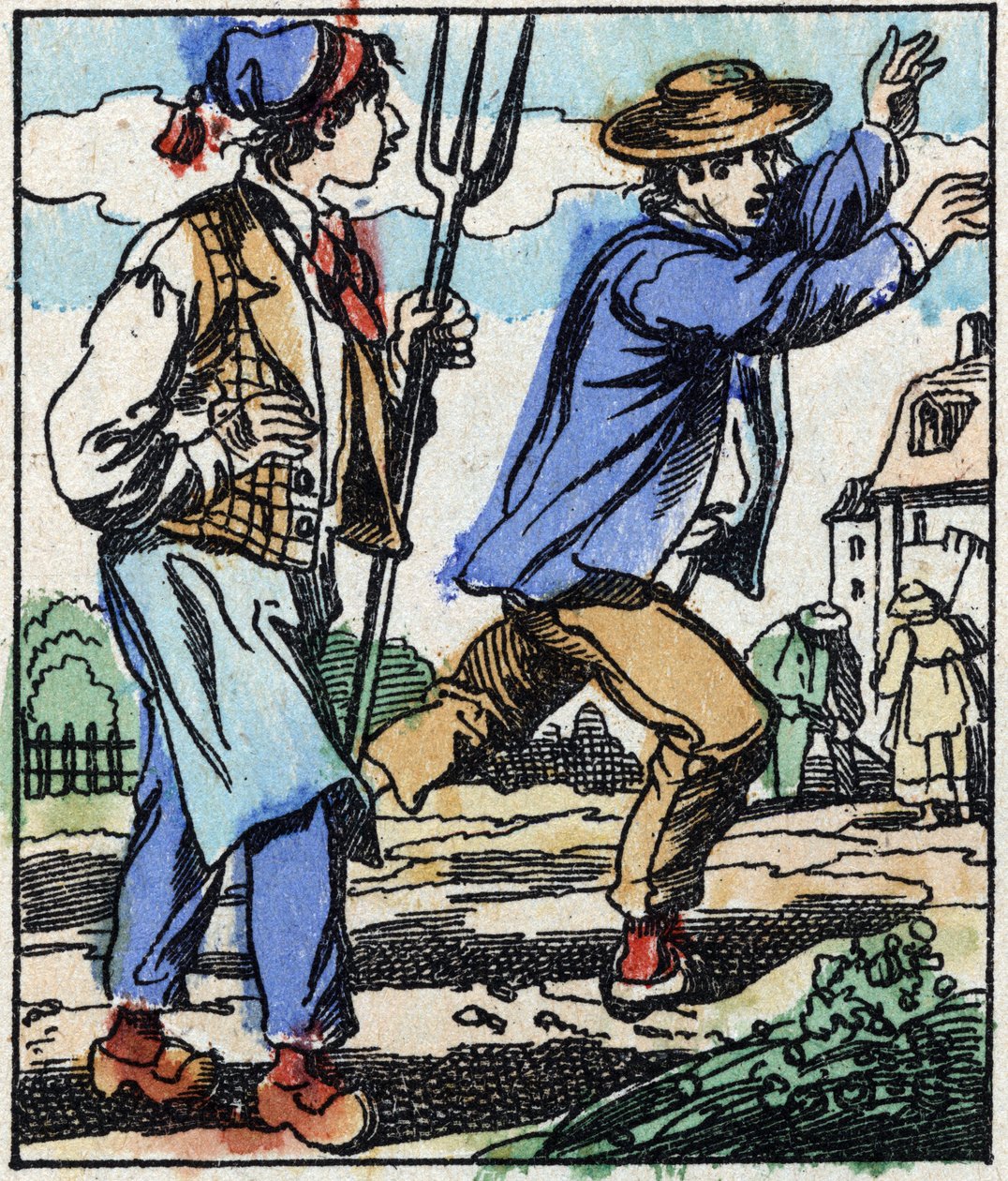 Illustrasjon av fortellingen “” The Devil