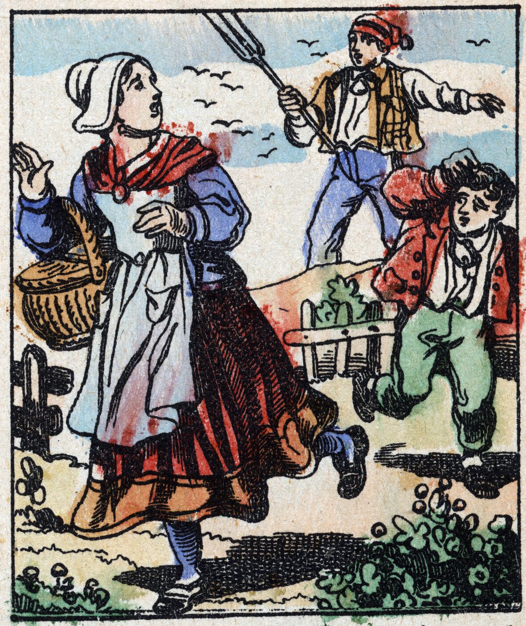 Illustrasjon av fortellingen “” The Devil