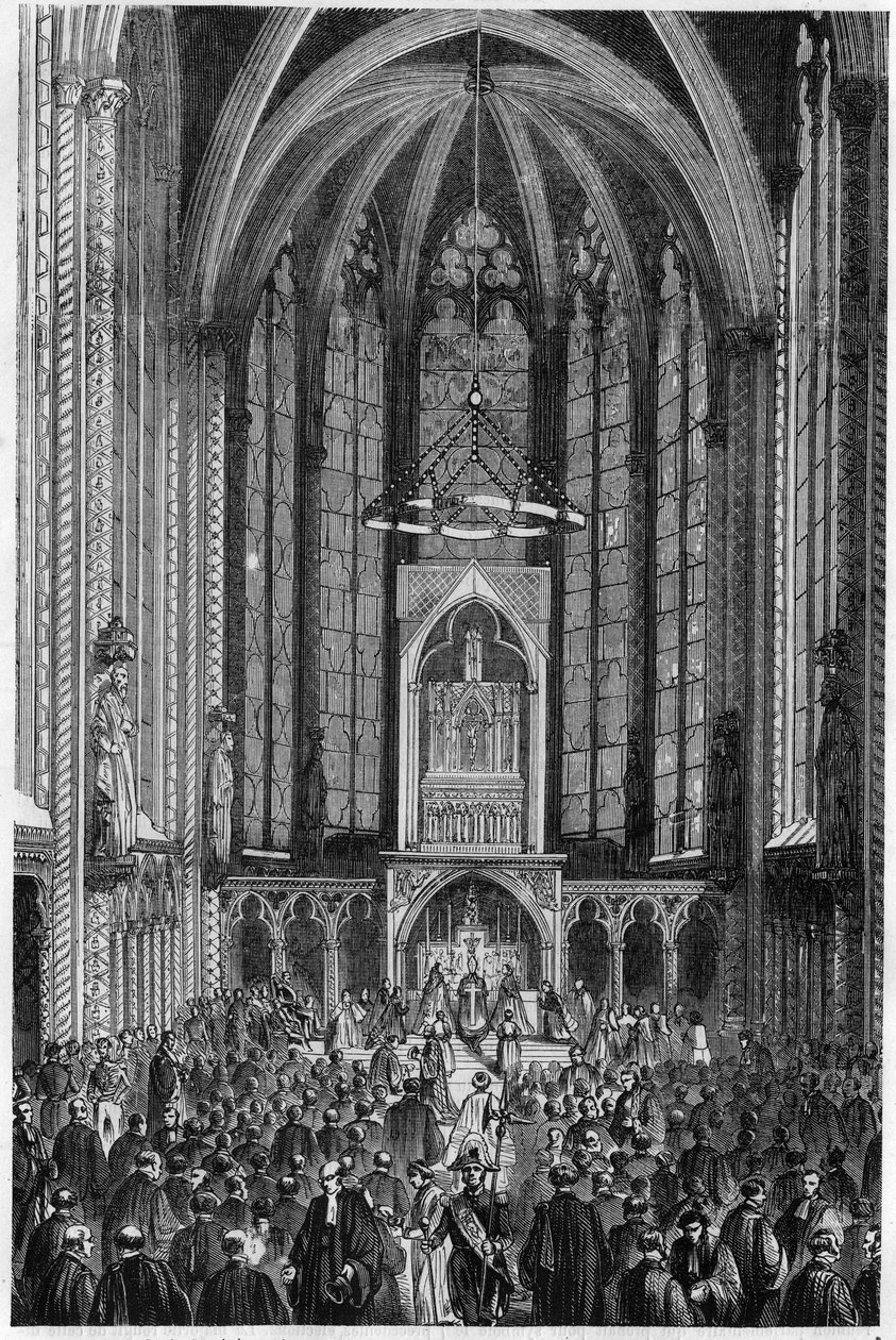 Rettsvesenets institusjon: Den hellige ånds messe 3. november av French School