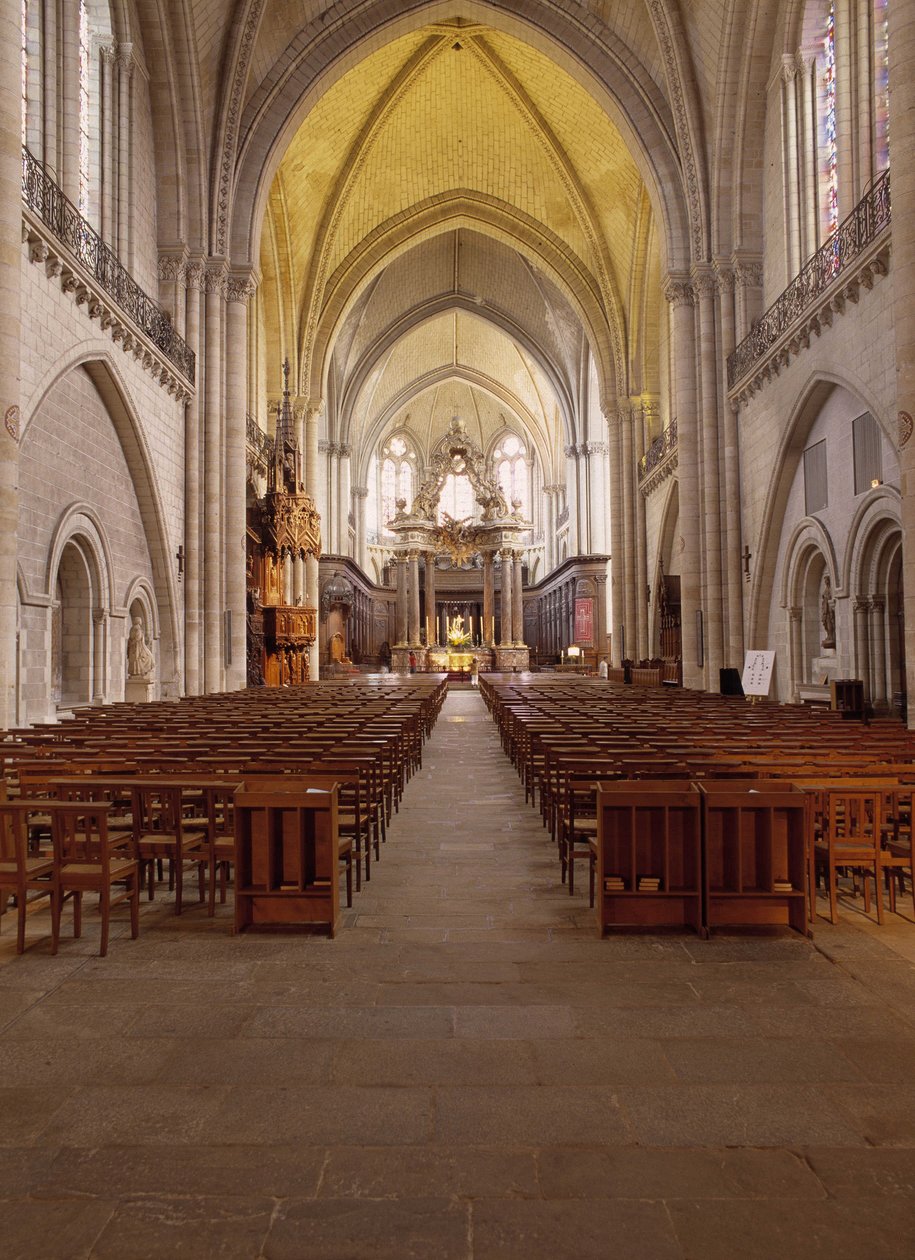 Innvendig utsikt over Cathedrale d