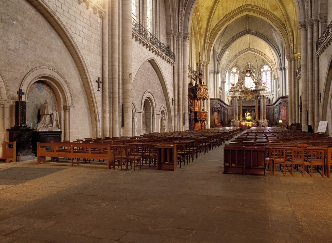 Innvendig utsikt over Cathedrale d