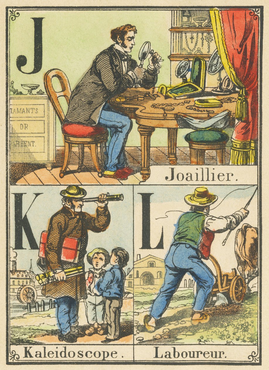 J K L: Juveler, Kaleidoscope, Powler av French School