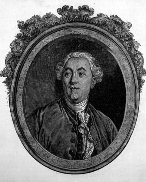 Jacques Necker (1732-1804) (gravering) av French School