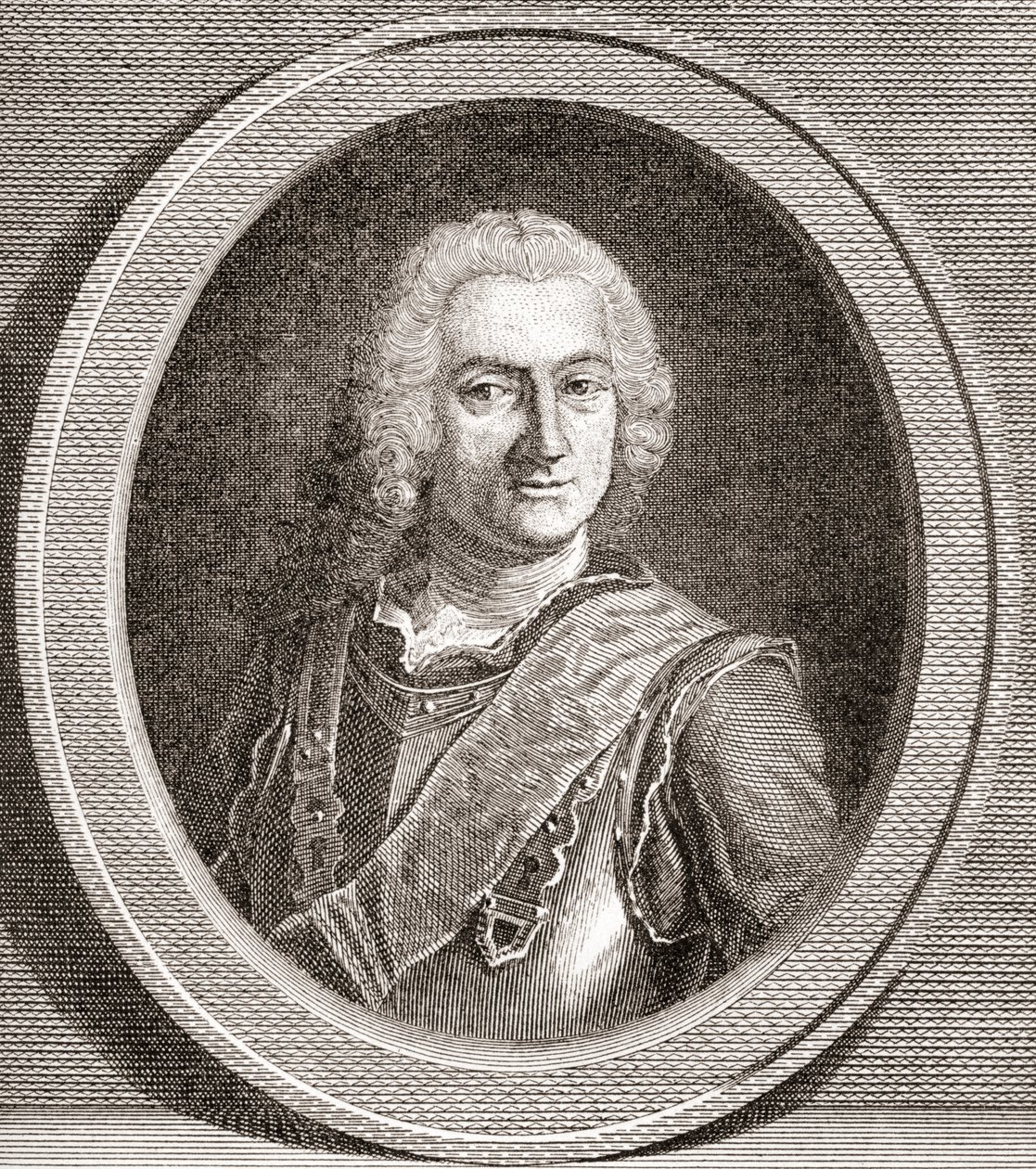 Jean-Baptiste François Desmarets, 1682 1762. Markis av Maillebois. Marskalk av Frankrike. Fra Les Heures Libres utgitt 1908. av French School