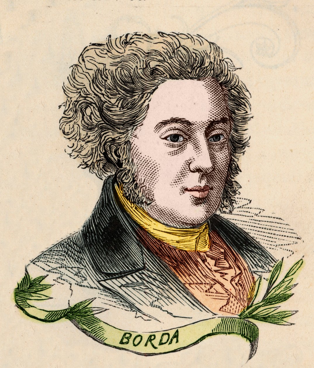 Jean-Charles (Jean Charles) ridder av Borda av French School