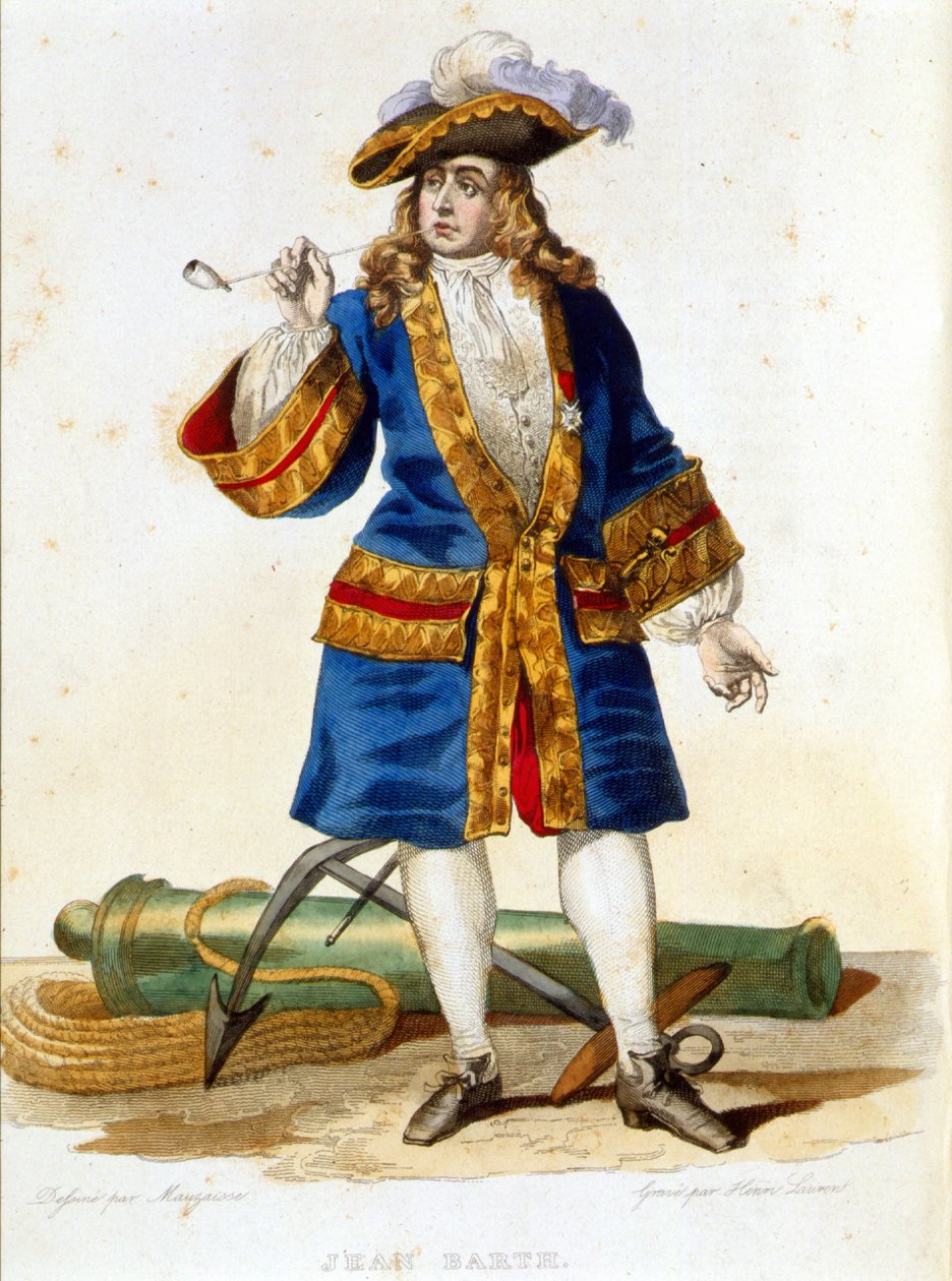 Jean Bart - i "" Den franske Plutarch "", red. Mennechet av French School