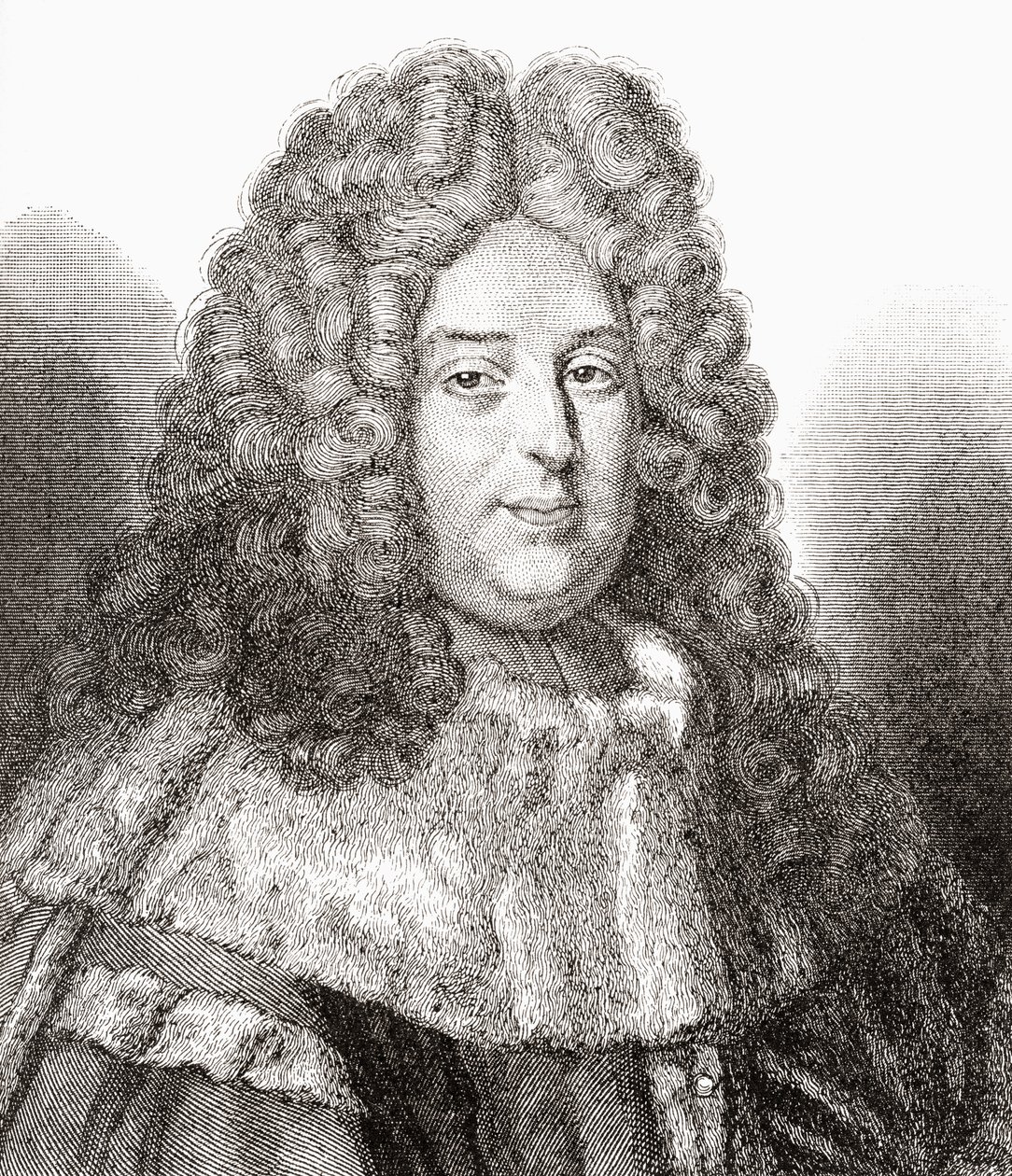 Jean Bouhier, 1673 - 1746. Fransk sorenskriver, jurisconsultus, historiker, oversetter, bibliofil og lærd. Fra Les Heures Libres utgitt 1908. av French School