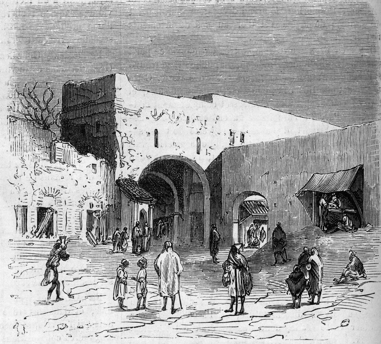 Jødisk befolkning i Tetouan (Tetuan) i Marokko: indre syn på den jødiske barrioen av French School
