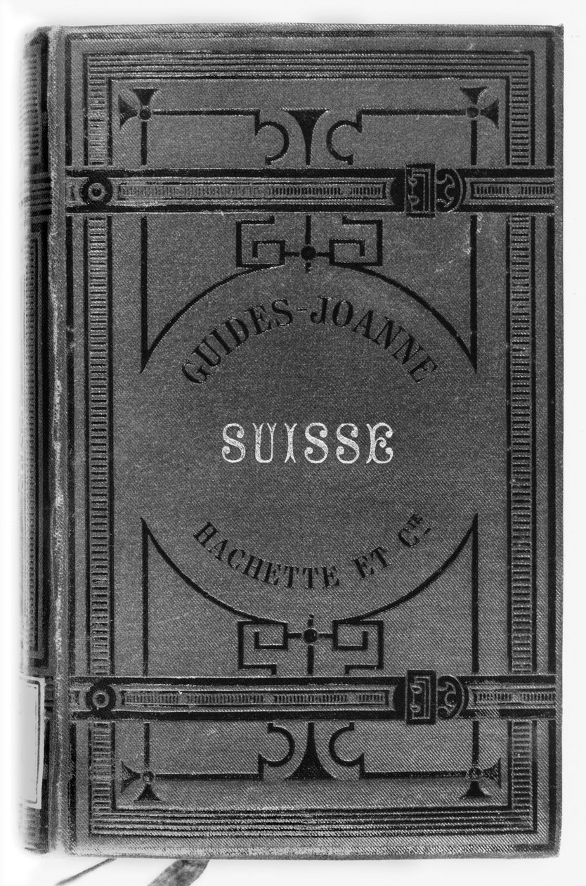 Joanne guides of Switzerland, publisert Hachette, Paris, 1887 av French School