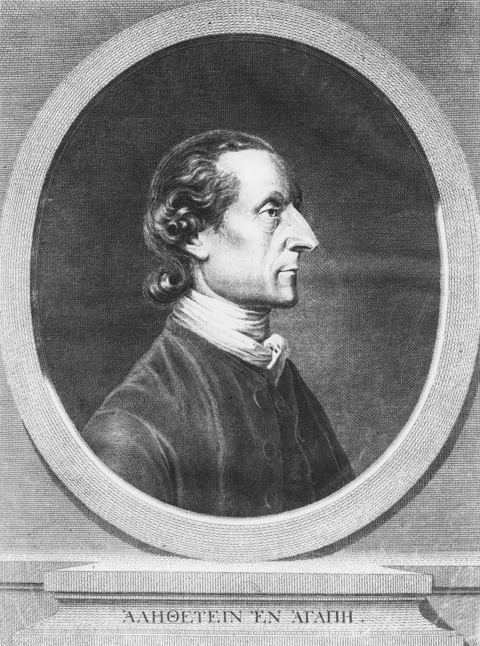 Johann Kaspar Lavater (gravering) av French School