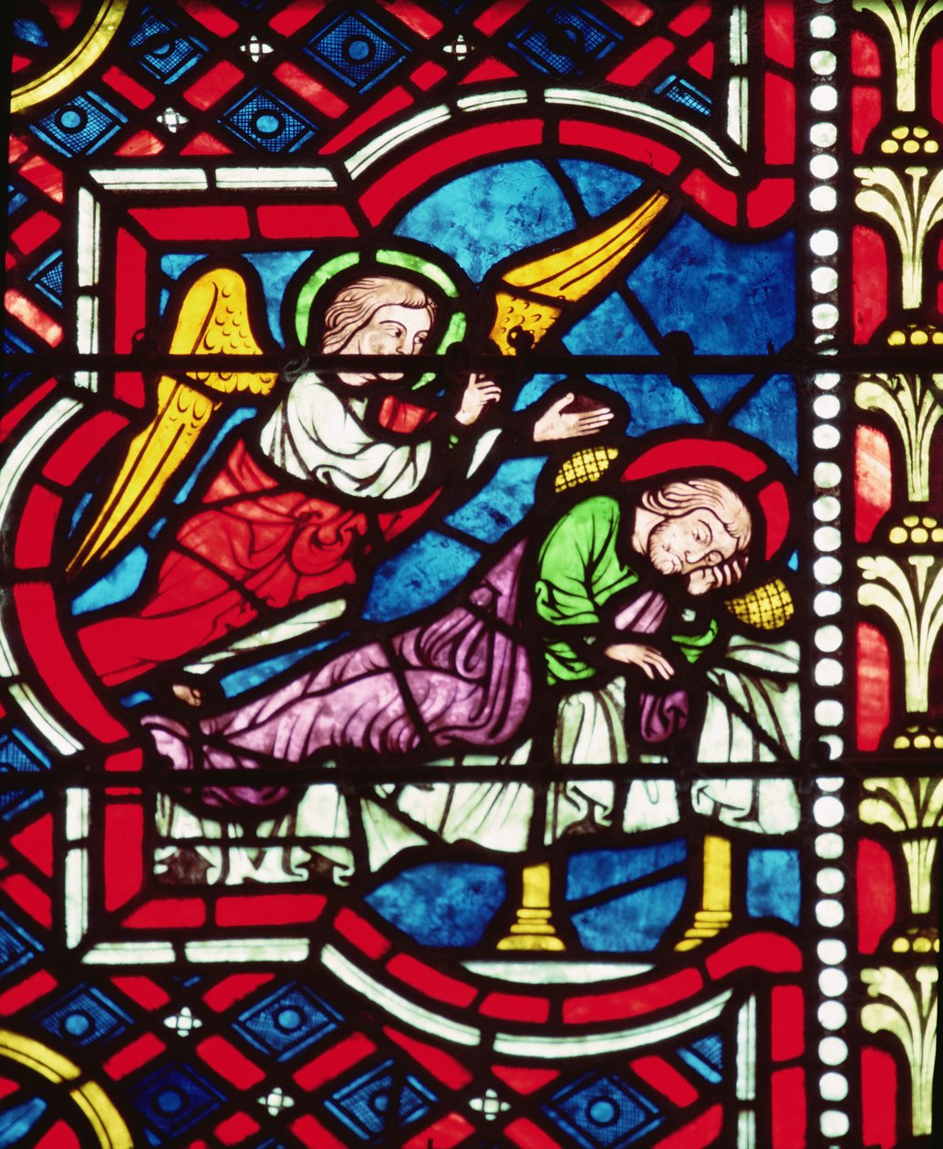 Josephs drøm, 1200-tallet av French School