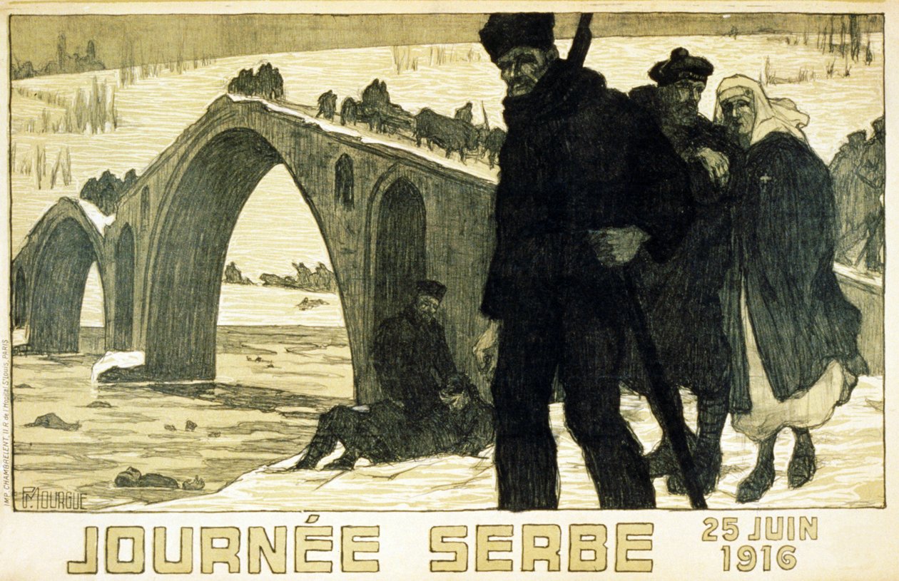 Serbisk dag. 25. juni 1916. av French School