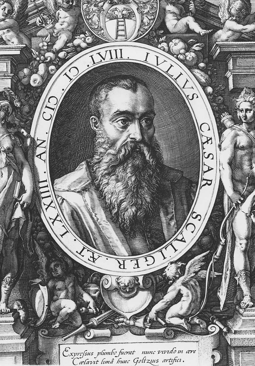 Julius Caesar Scaliger (gravering) av French School