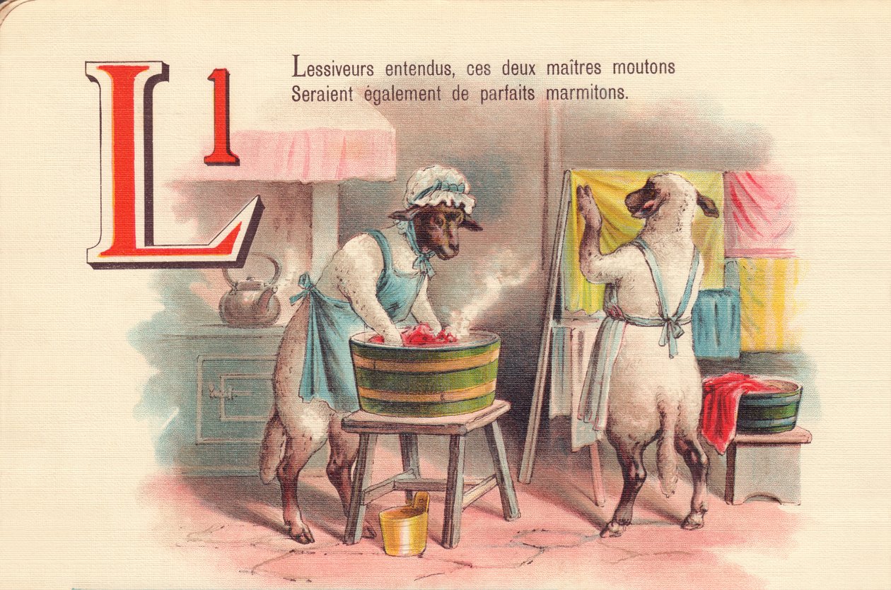 L: Vaskemidler hørt, disse to mestersauene ville også vært perfekte teiner av French School
