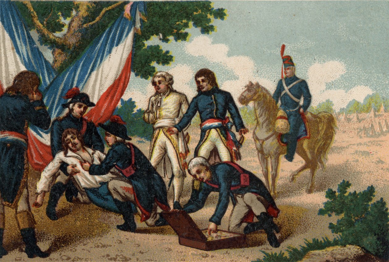 La Mort du General Marceau (Francois-Severin Desgraviers Marceau av French School