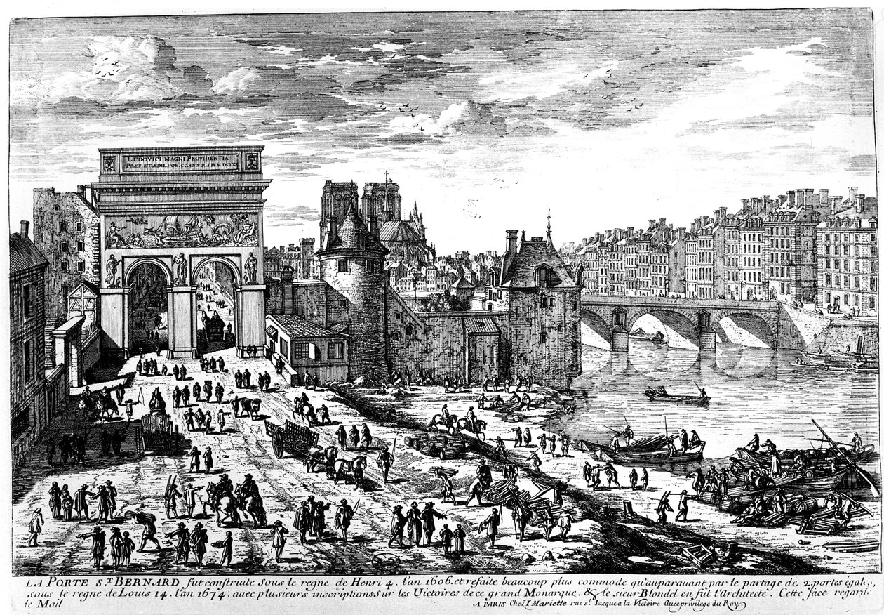 Saint Bernard Gate, Paris av French School