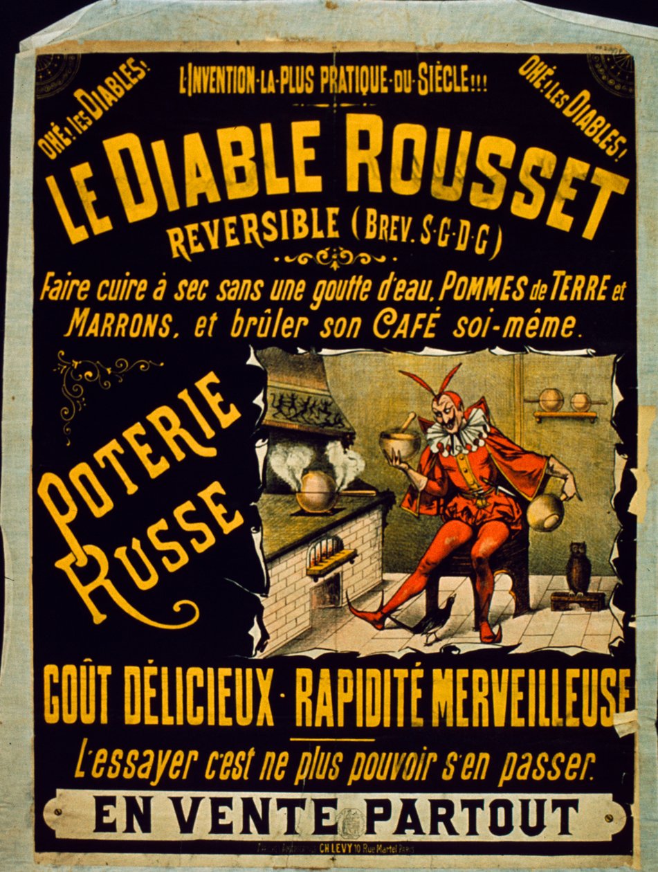 The Devil Rousset-plakaten av French School