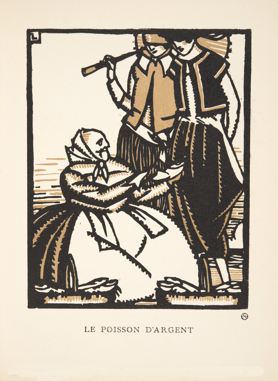 Le Poisson d'Argent, fra en samling moteplater av French School