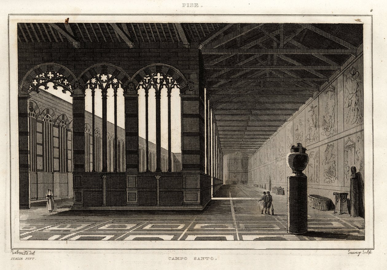 Campo Santo i Pisa av French School