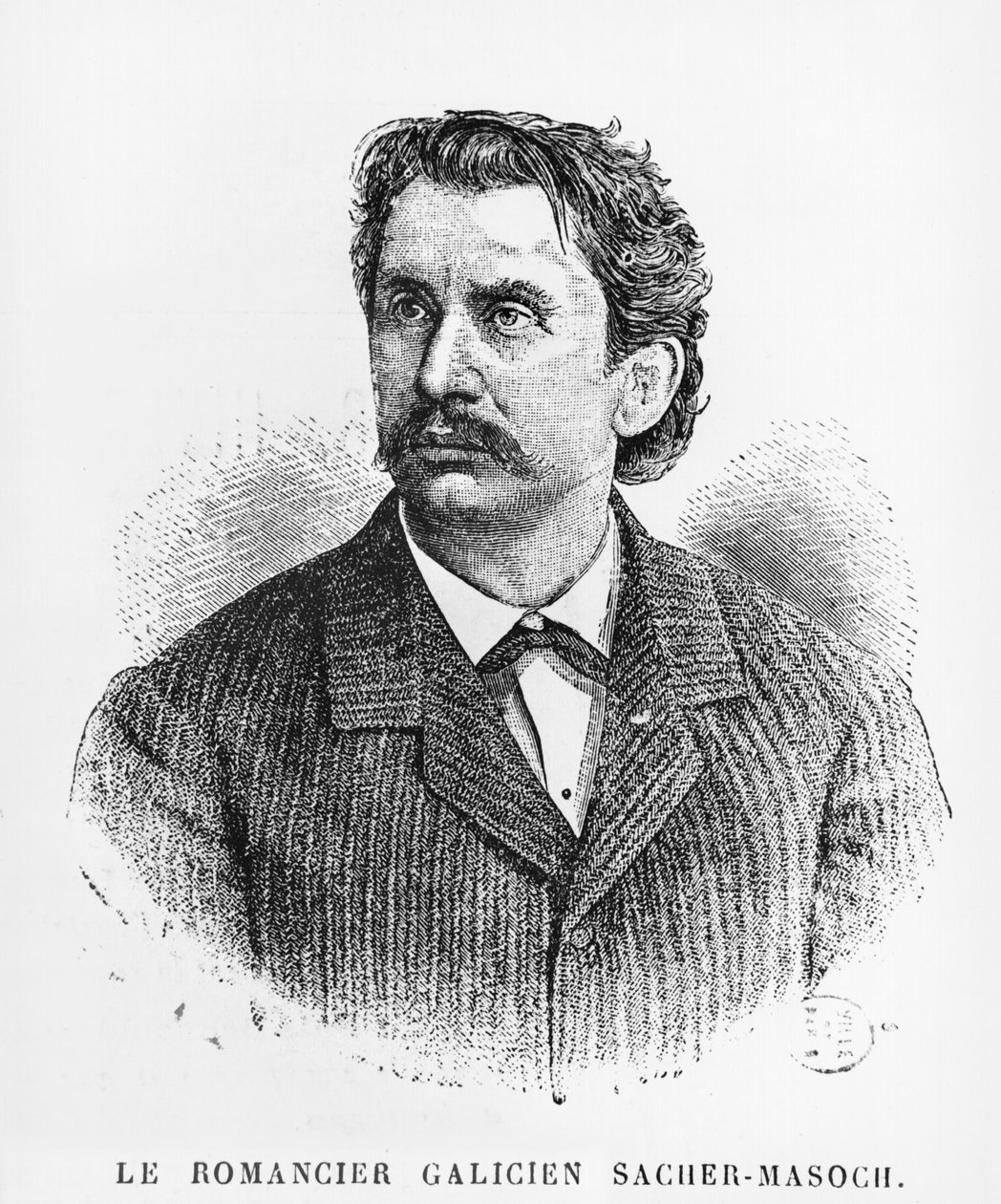 Leopold von Sacher-Masoch (1836–95) av French School