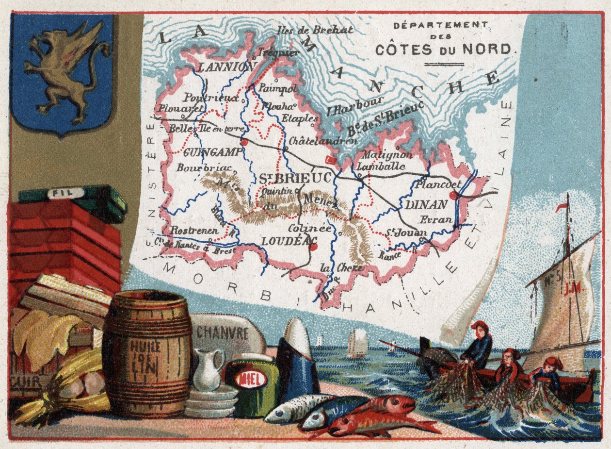 Les Cotes du Nord (nå Cotes d