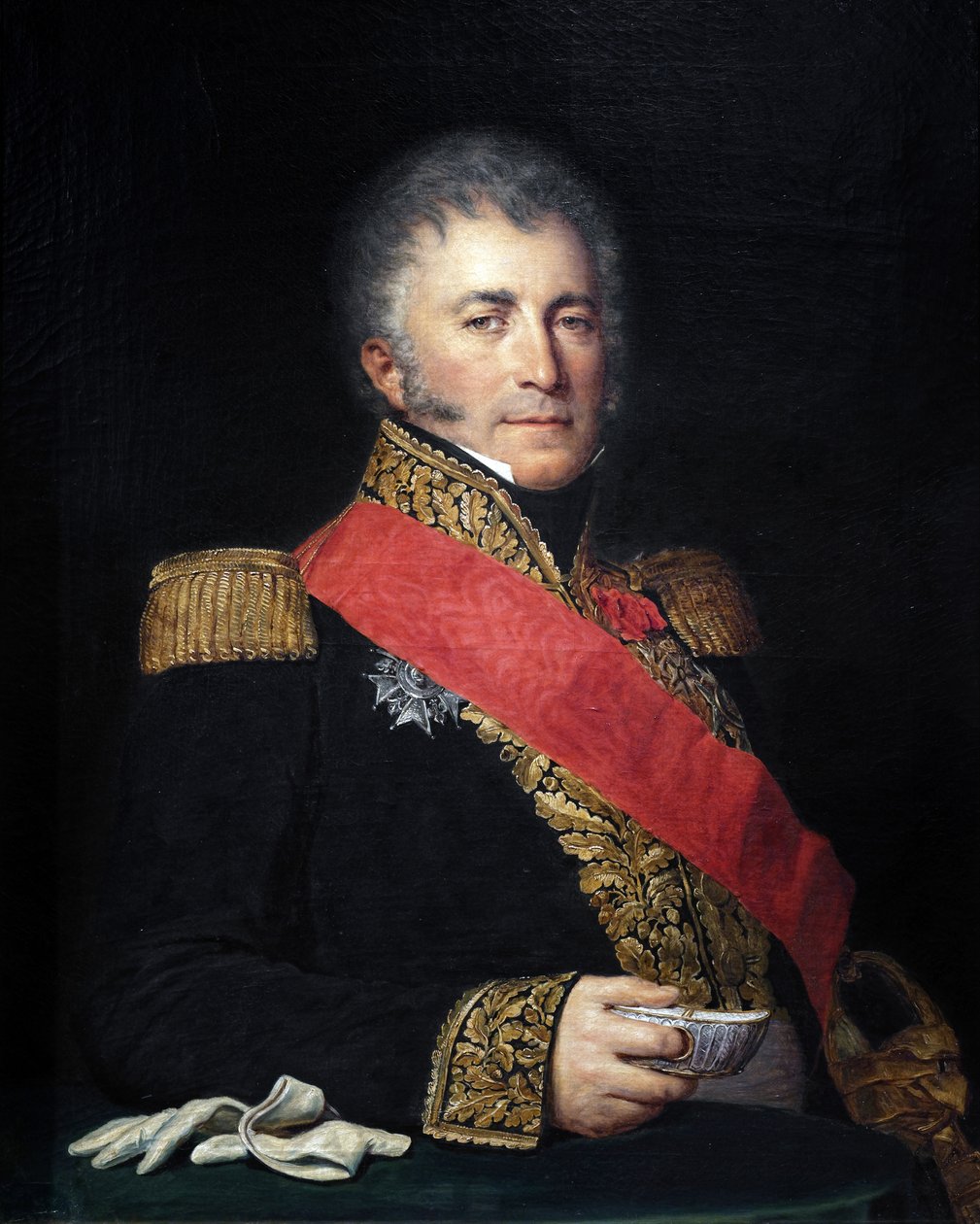 Generalløytnant Bertrand Pierre de Castex av French School