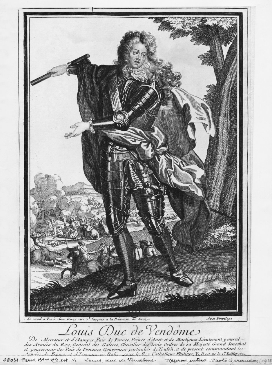 Louis Joseph de Bourbon, hertugen av Vendome, kjent som The Great Vendome av French School