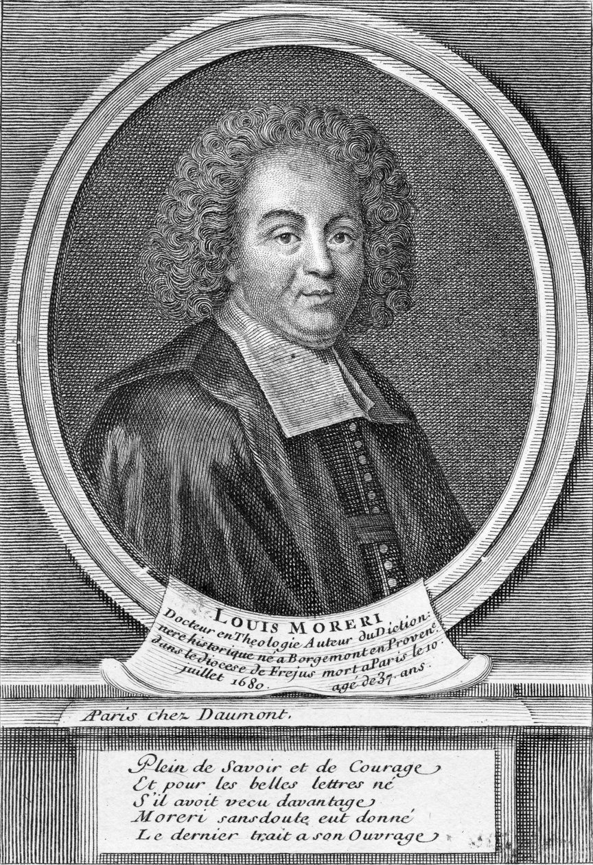 Louis Moreri av French School