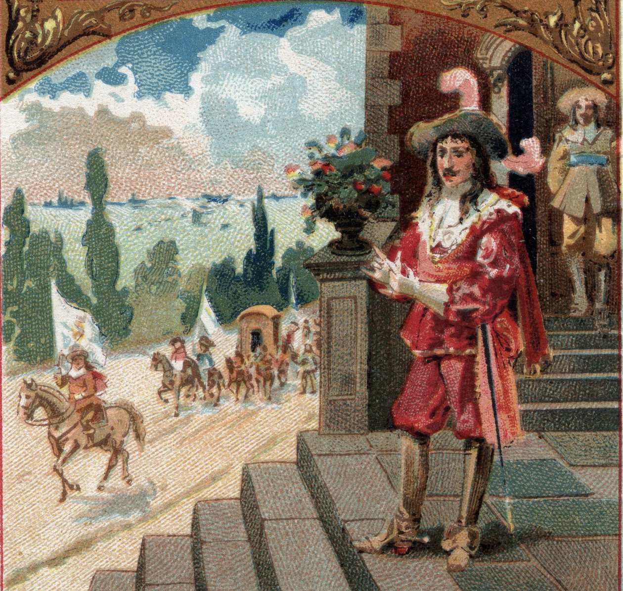 Ludvig XIII (1601-1643) tilbrakte natten til 5. juni av French School