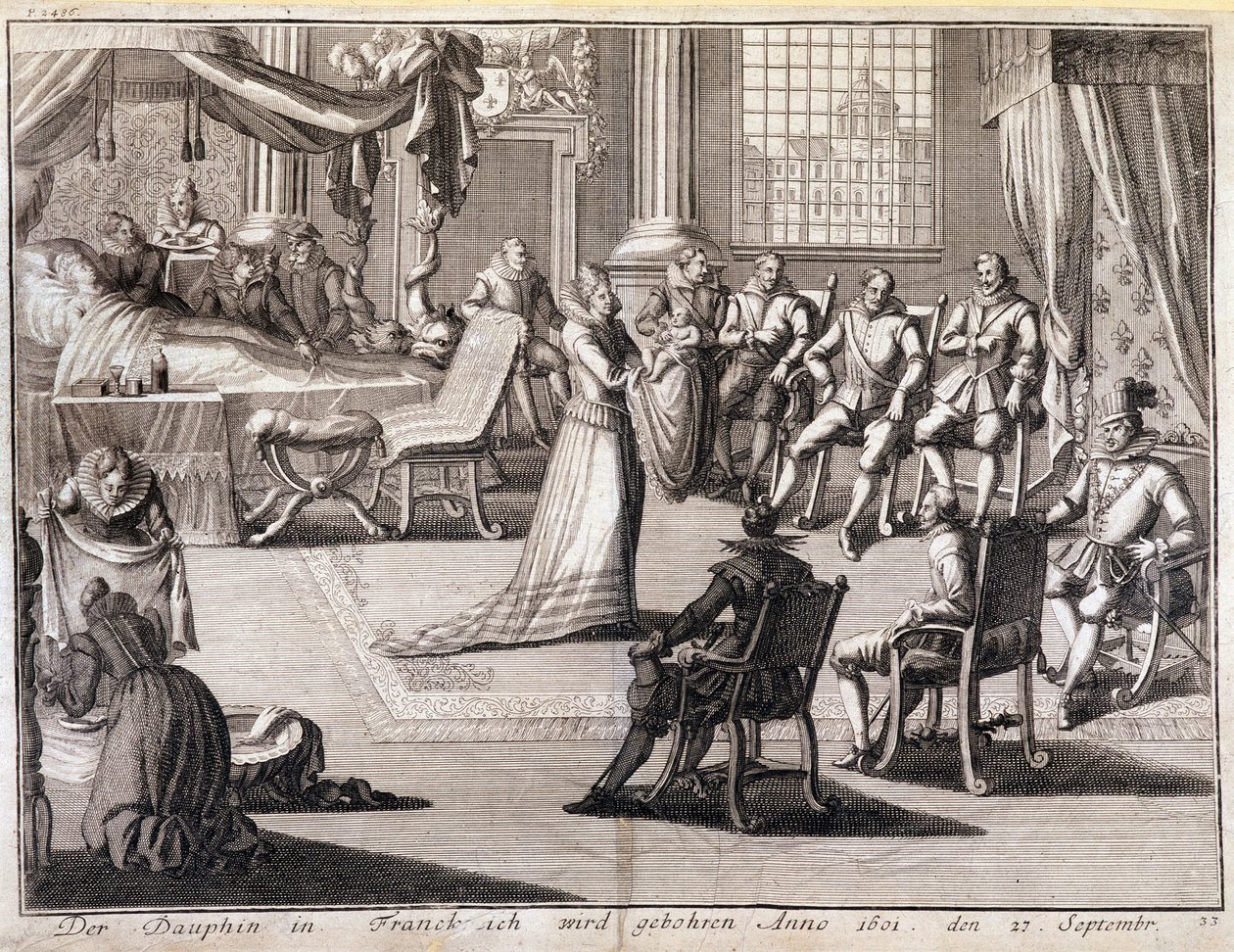 Ludvig XIII ble født 27. september 1601. av French School