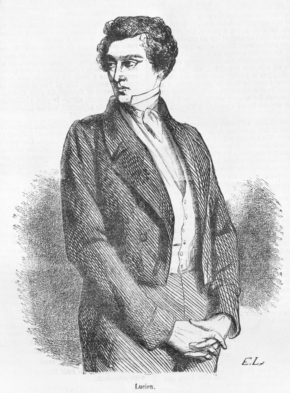 Lucien de Rubempre, illustrasjon fra 