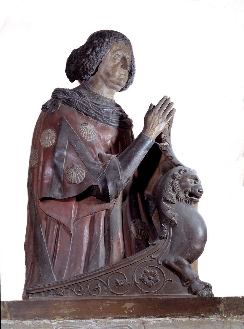 Lying av Philippe de Comines av French School