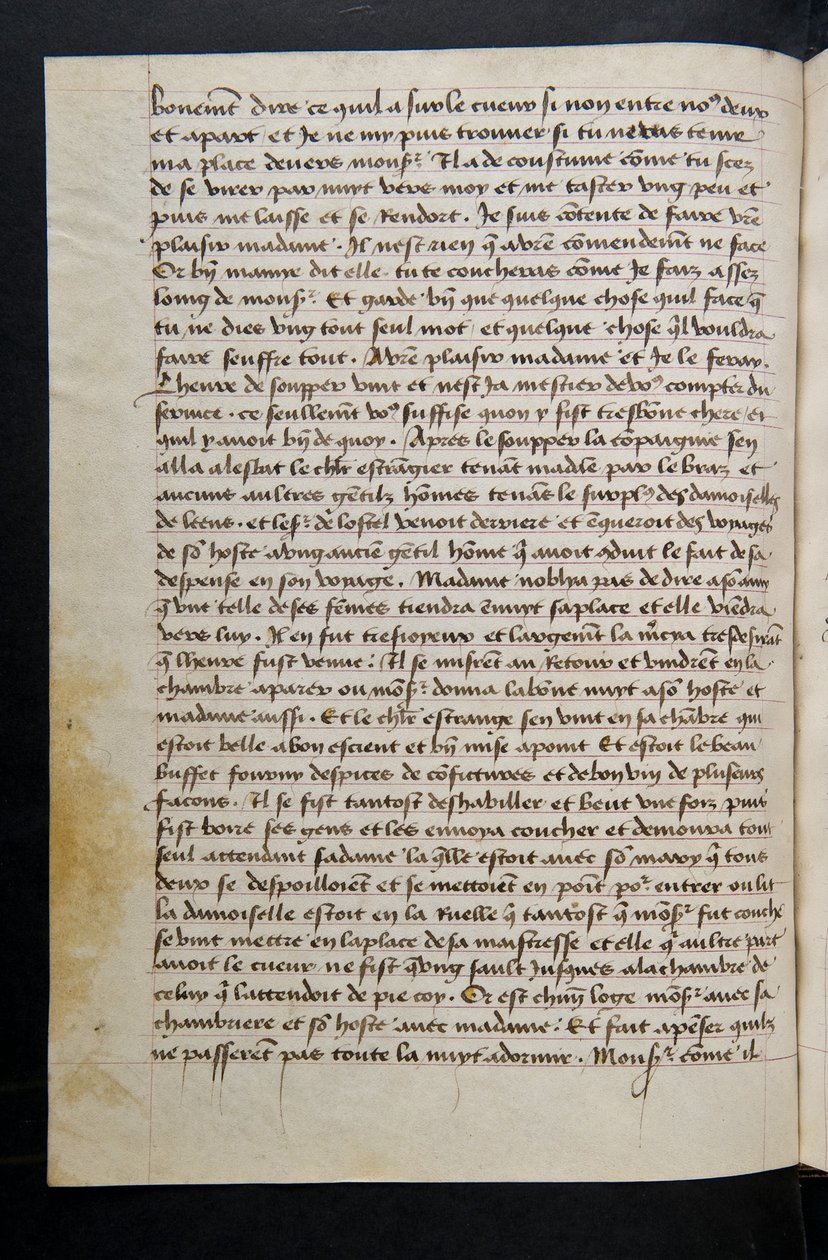MS Hunter 252 088v Side fra Hundred New News, ca. 1461-62 av French School