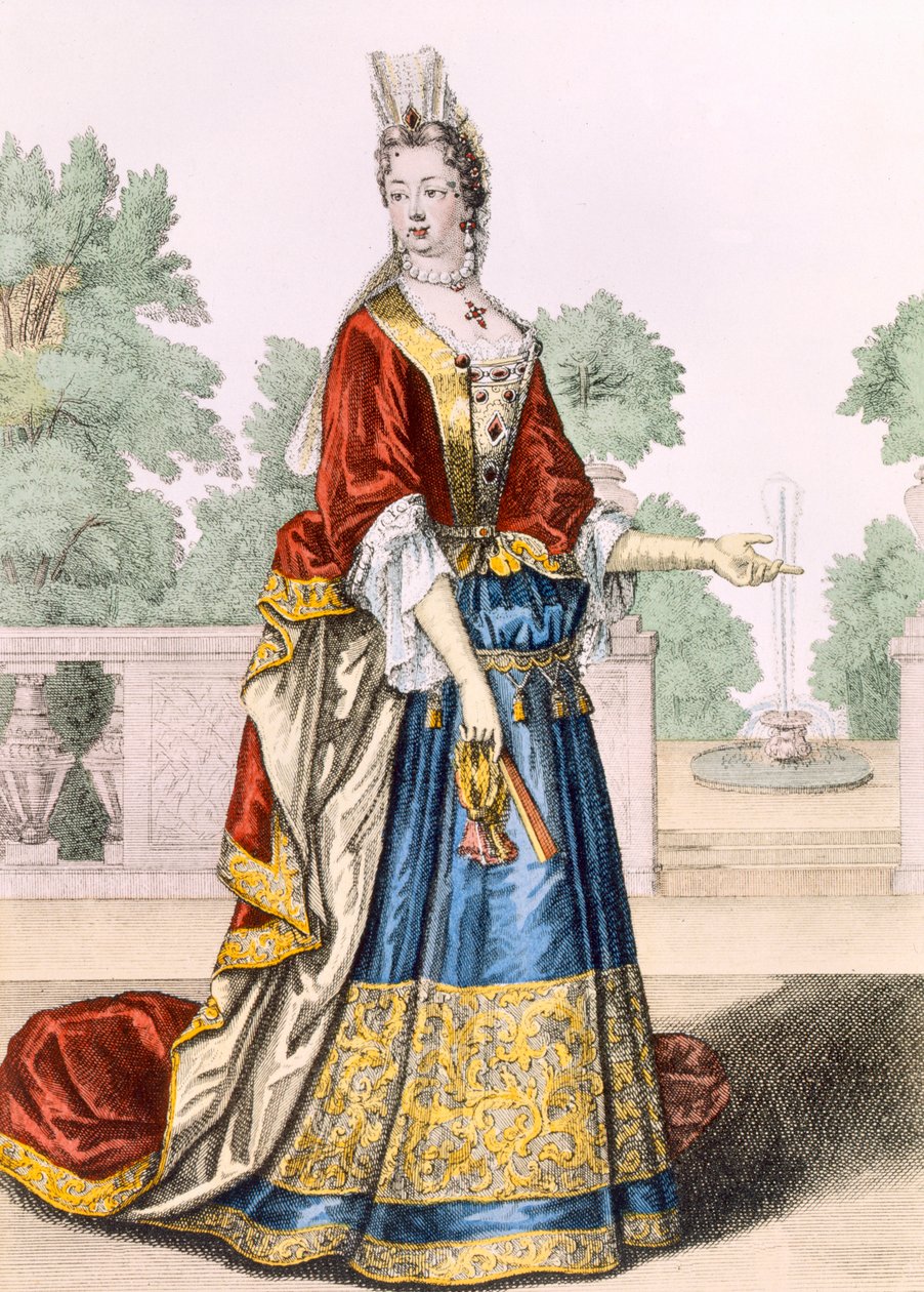 Madame hertuginnen av Maine, 1692 av French School