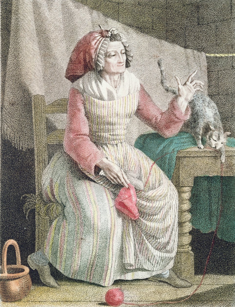 Madame Sans Culotte, ca. 1789 av French School