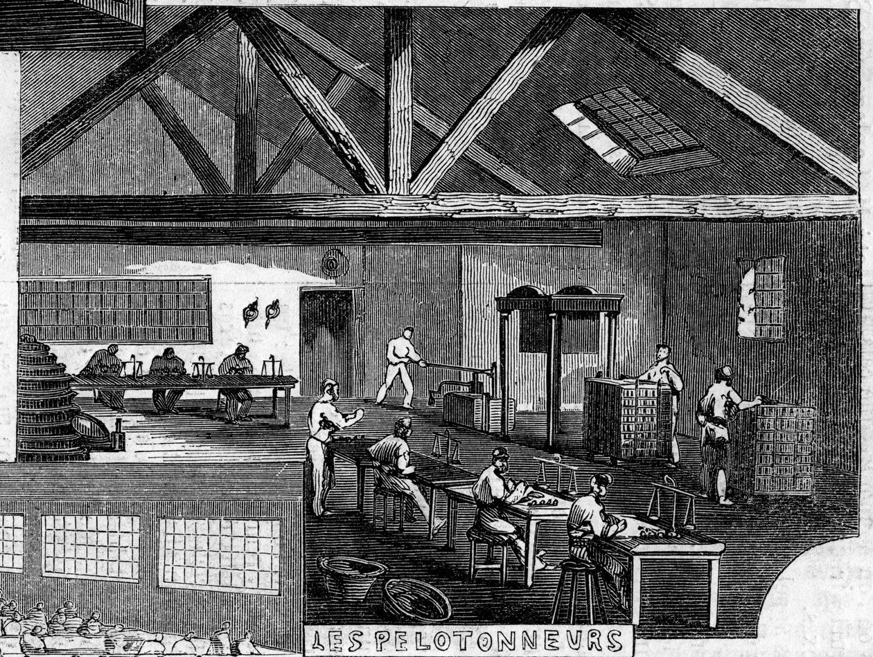 Tobakksfabrikk, Paris av French School