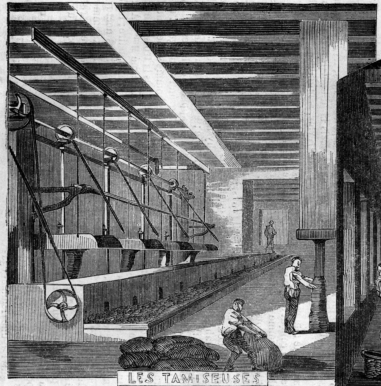 Tobakksfabrikk, Paris av French School