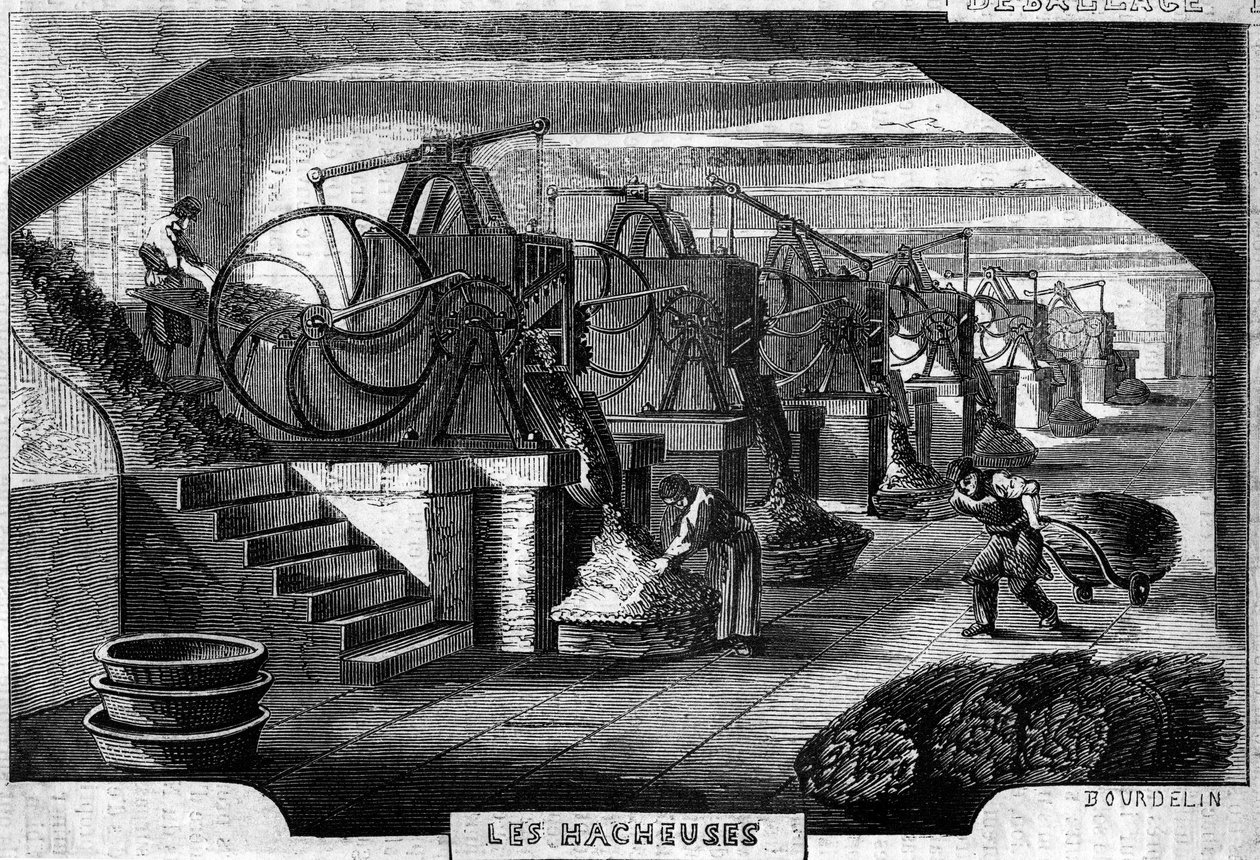 Tobakksfabrikk, Paris av French School