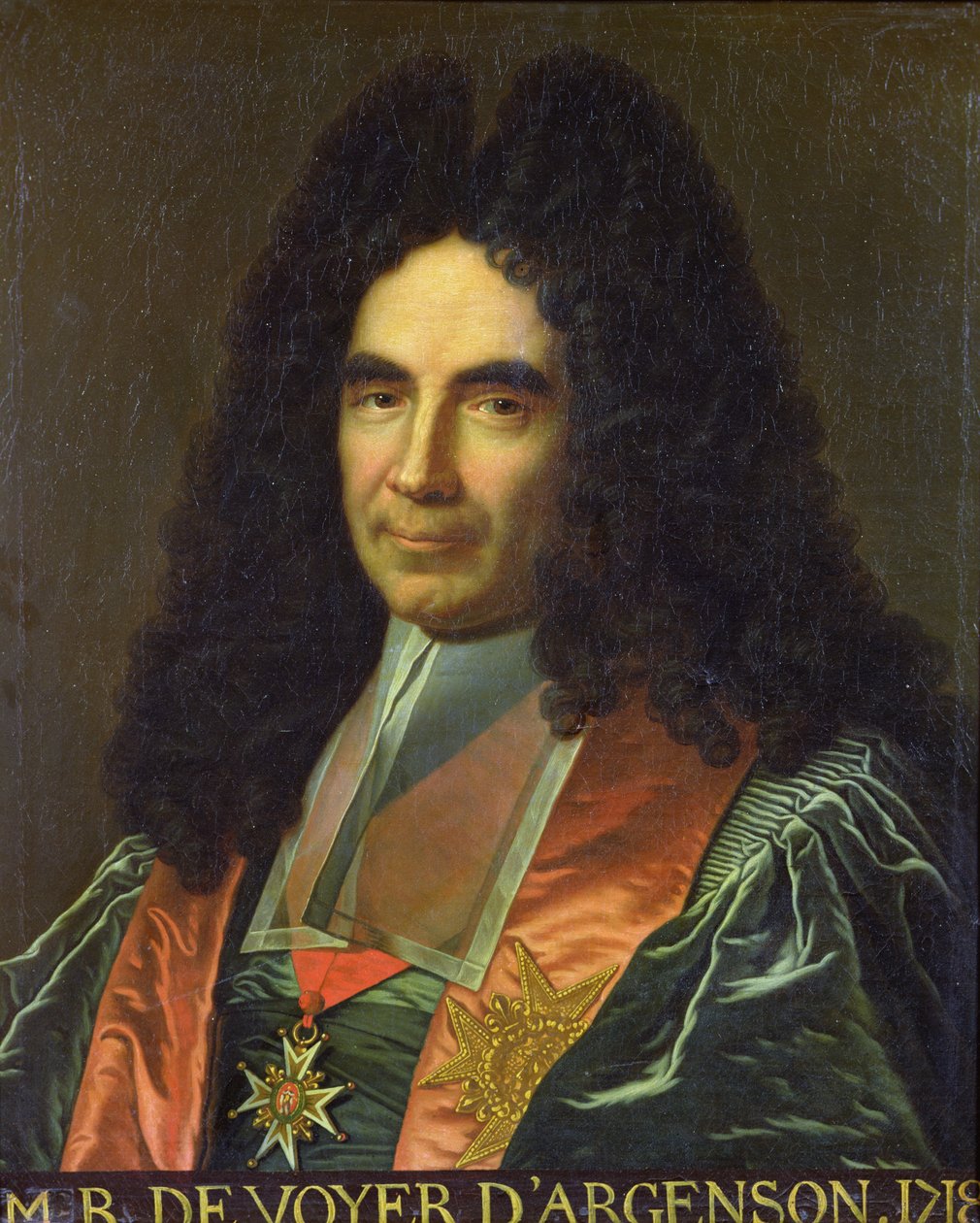 Marc-Rene de Voyer de Paulmy (1652 - 1721), Marquis d'Argenson, justisminister av French School