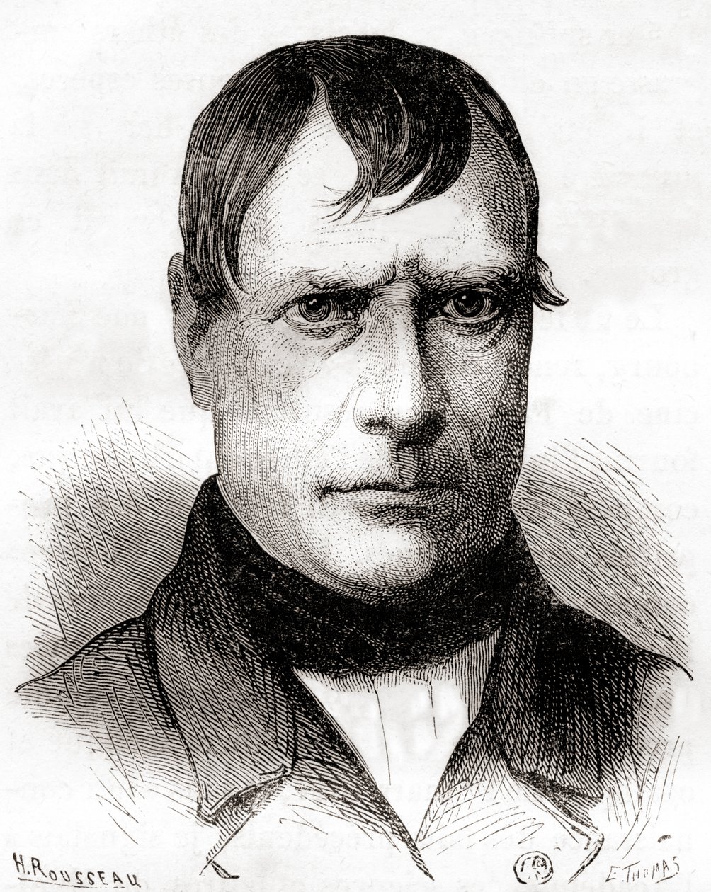 Marie Jean Pierre Flourens, fra 'Les Merveilles de la Science', utgitt ca. 1870 (litho) av French School