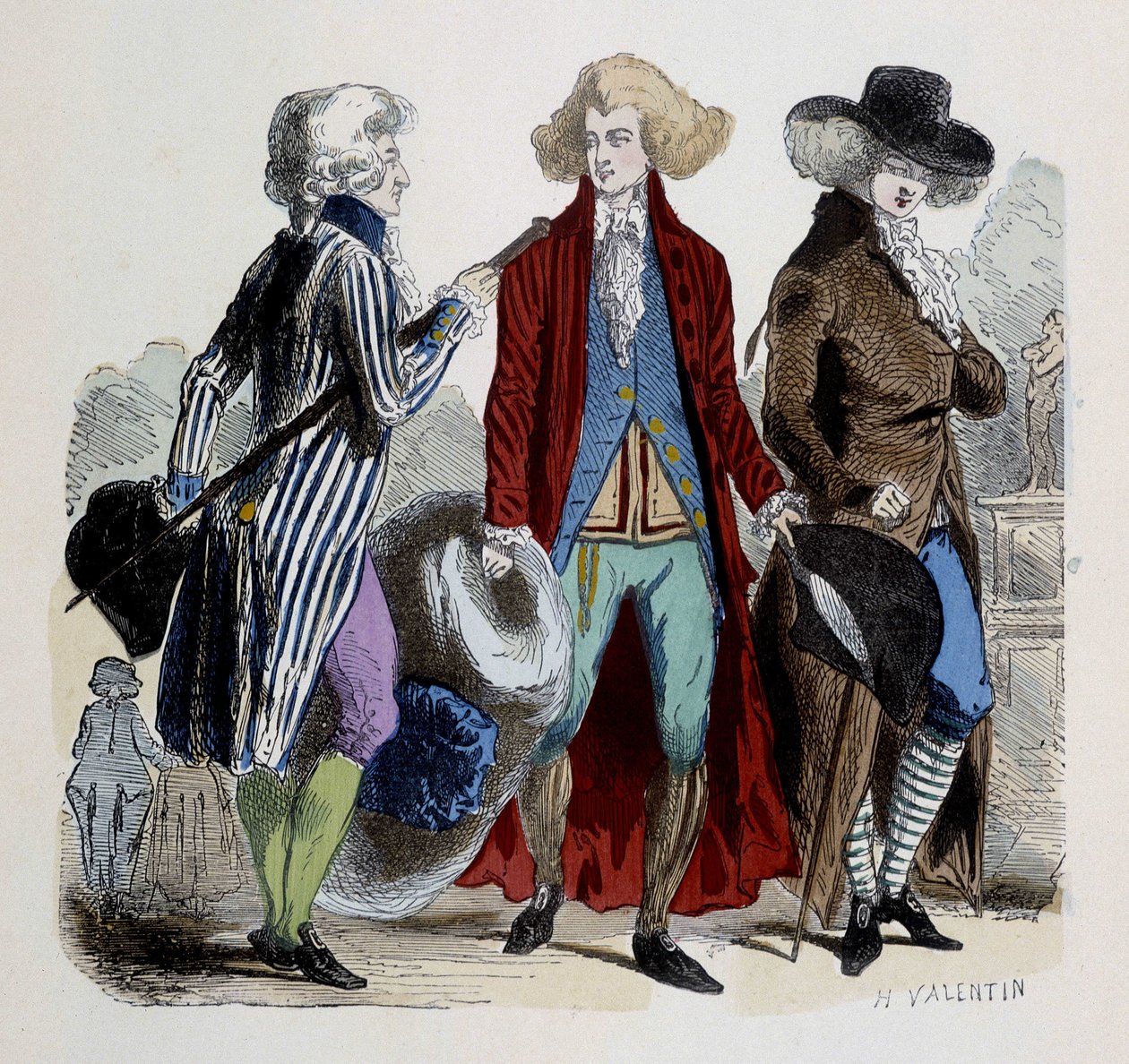 Herremote i Paris i 1787. av French School