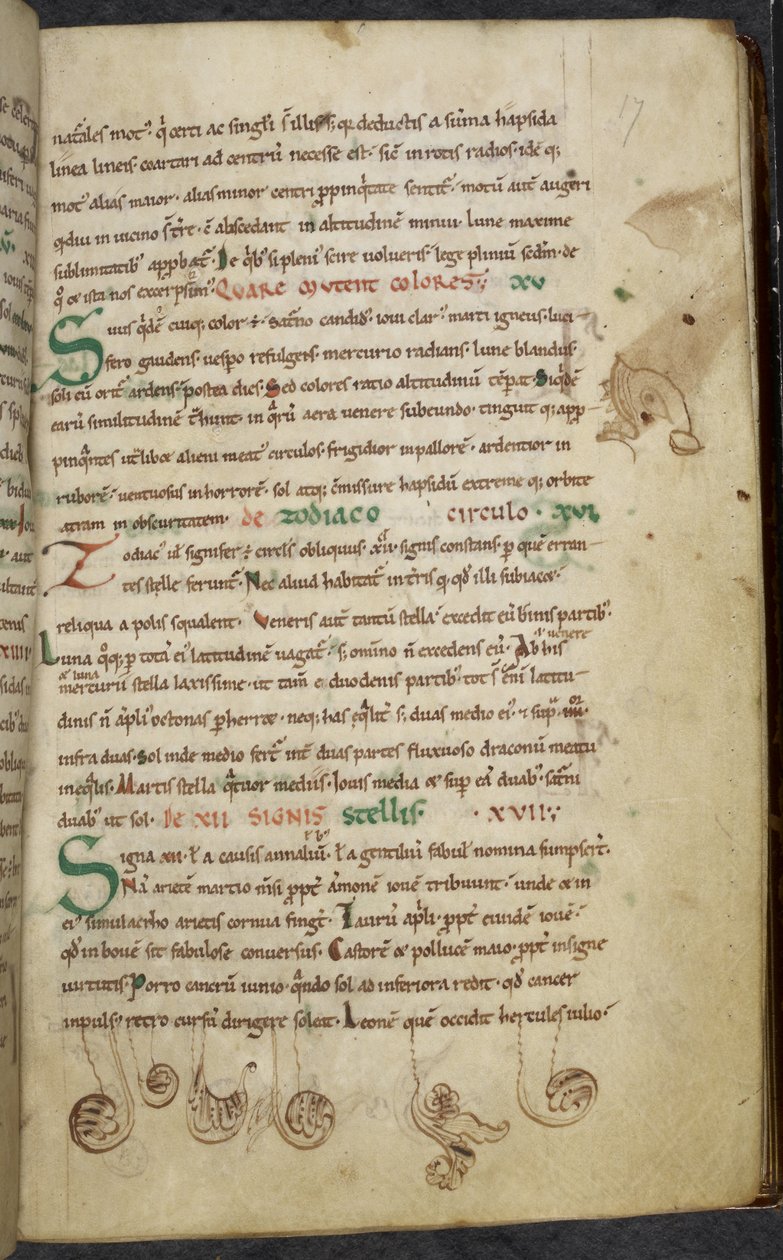 Diverse arbeider om databehandling og astronomi, Royal MS 13 A XI av French School