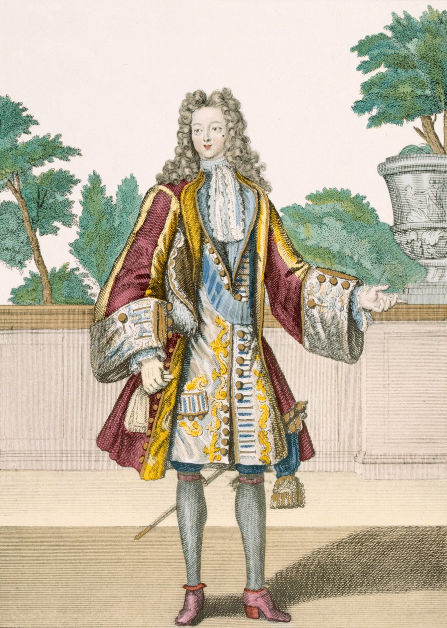 Monsieur greven av Toulouse, 1690 av French School