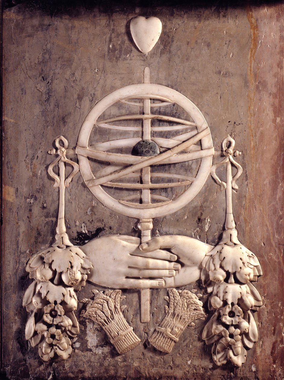 Monument til hjertet av Anne, herre da den første hertugen av Montmorency av French School