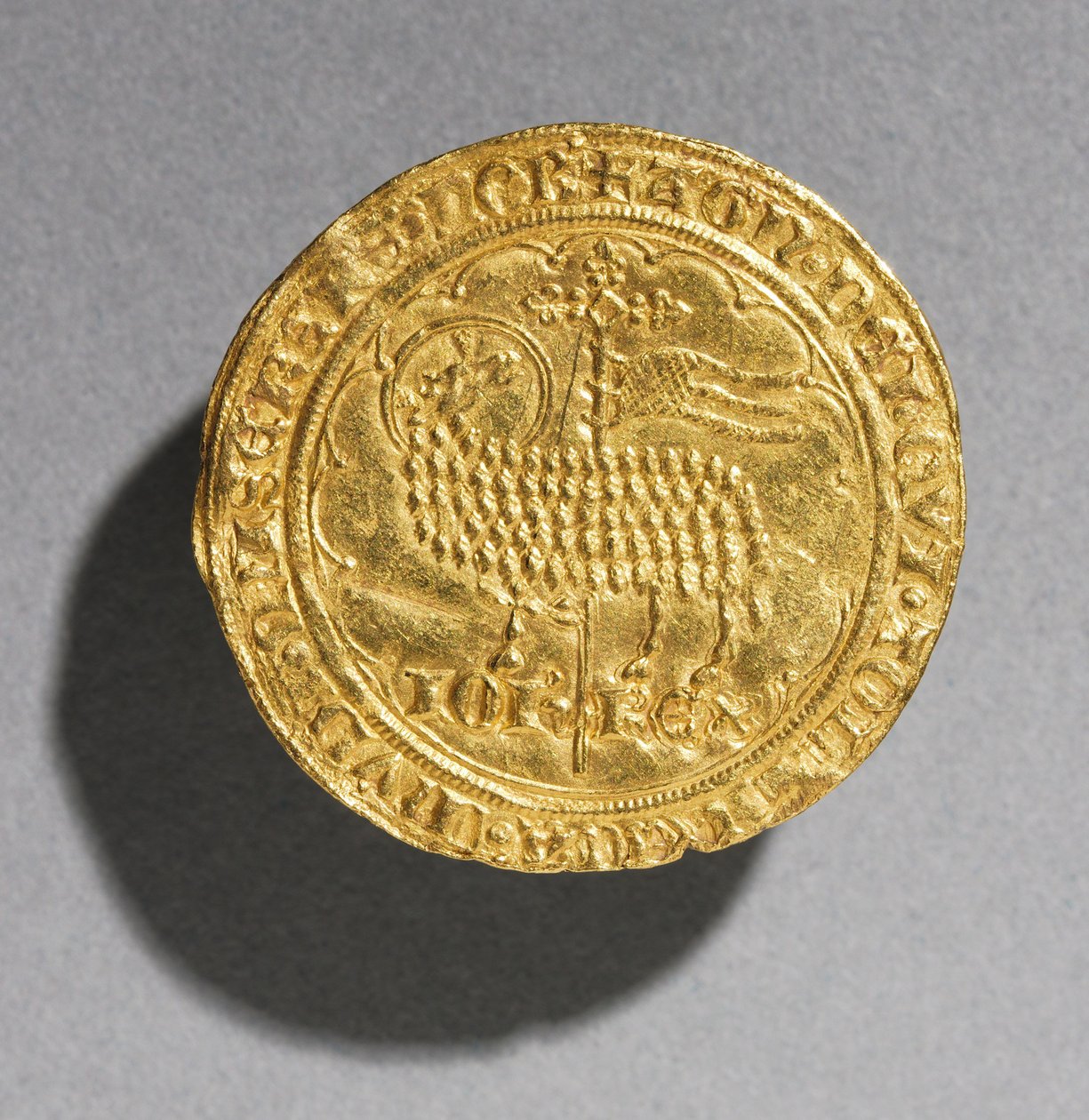 Mouton d"Or av kong Jean le Bon av Frankrike av French School