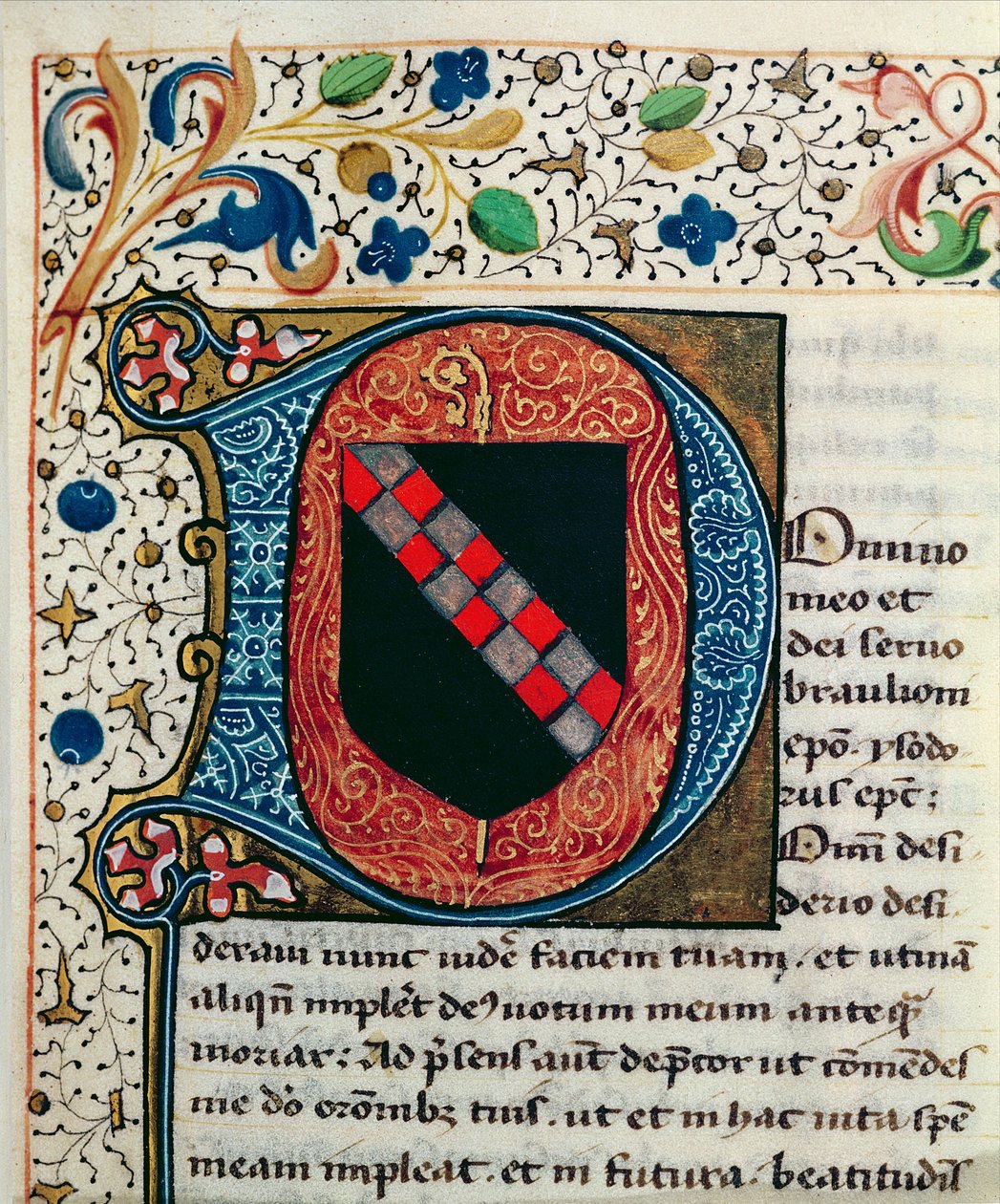 Ms 167 fol.69 Historikert initial 